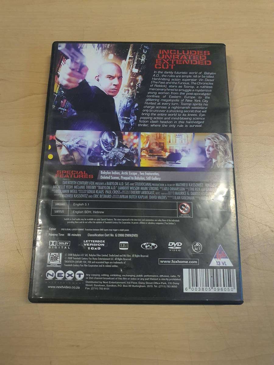 Babylon A.D. DVD