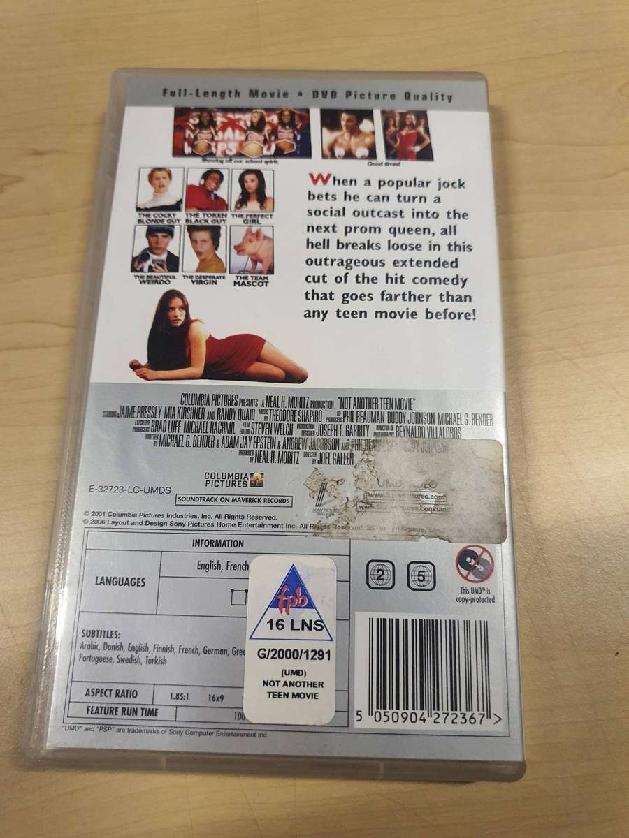 Not another Teen Movie UMD Video for PSP