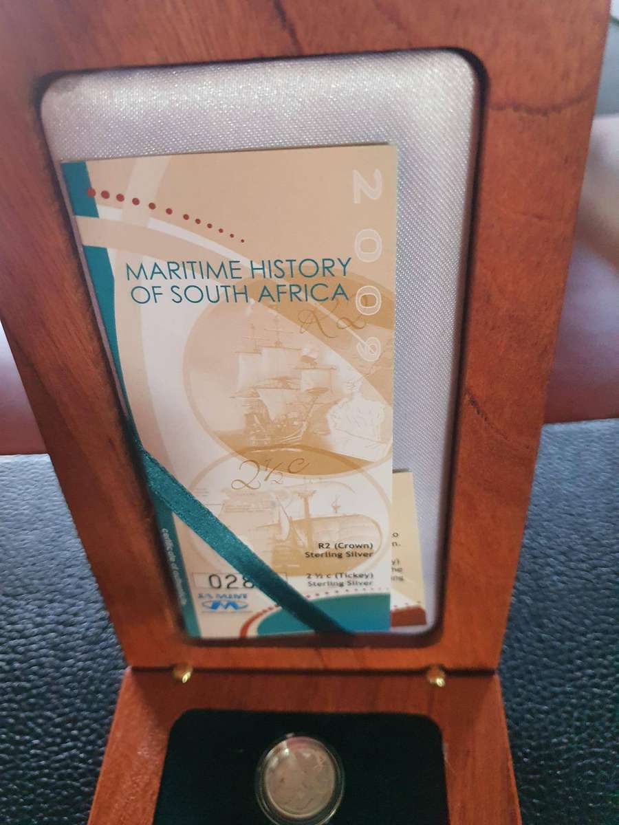2009 MARITIME HISTORY OF SOUTH AFRICA PROOF SILVER COMBO SET