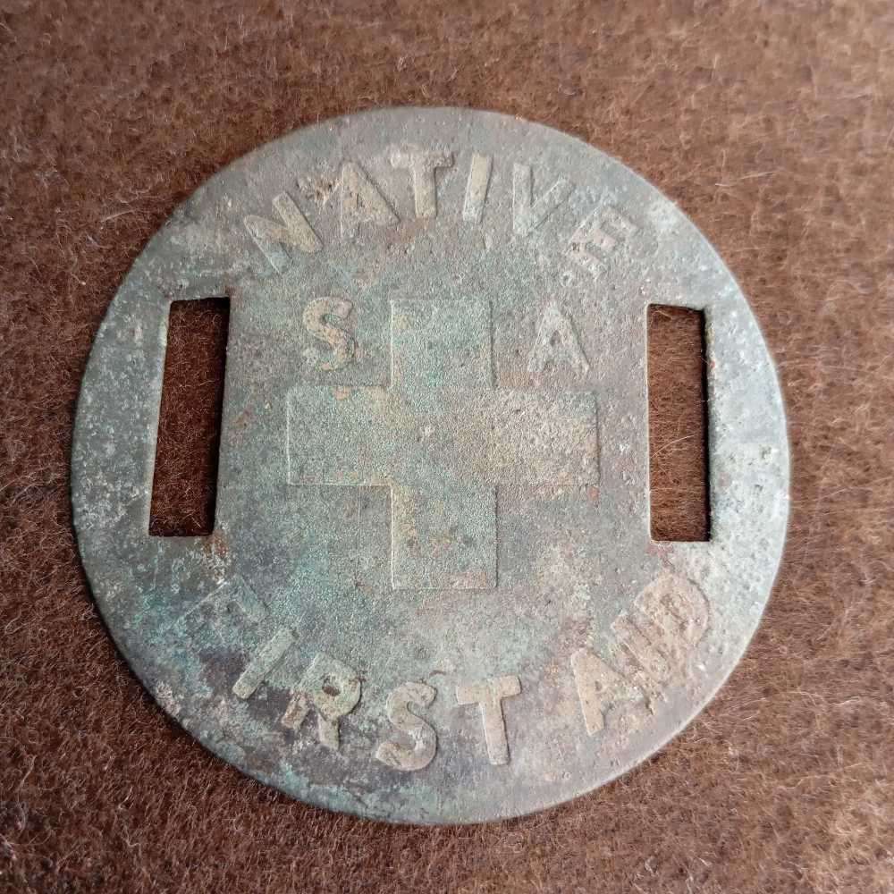 WW2 Native First Aid Buckle