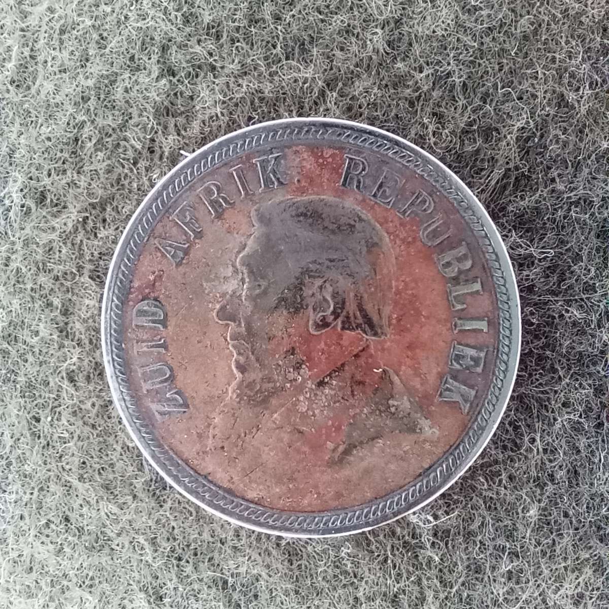 1898 1 Penny Zuid Afrik Republiek