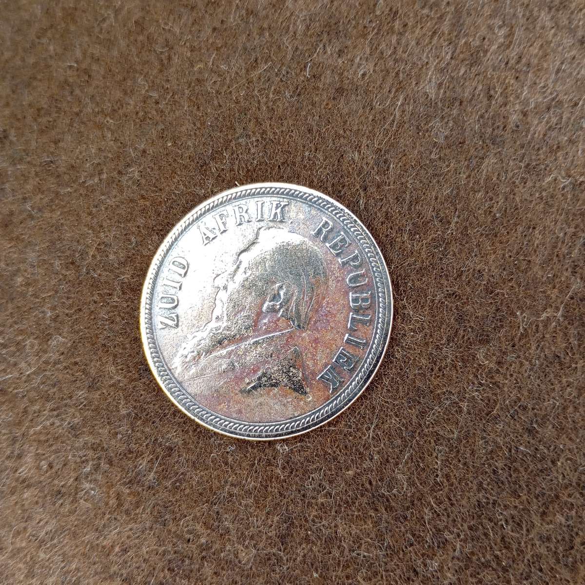 1898 1 Penny Zuid Afrik Republiek