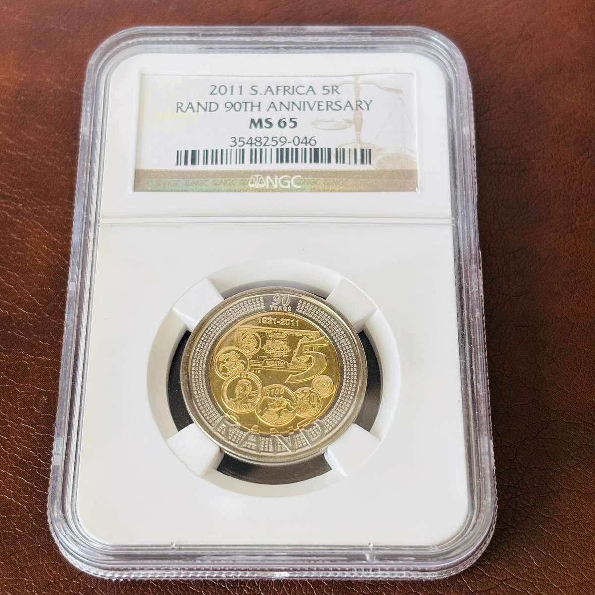 2011 S.AFRICA RAND 90TH ANNIVERSARY 5R