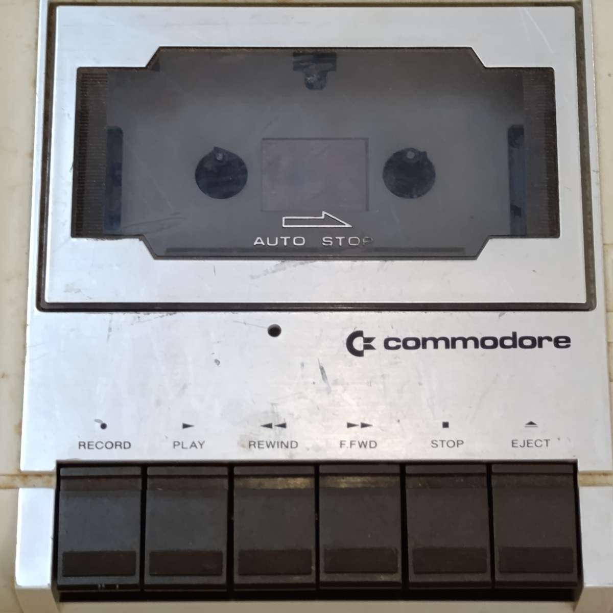 Vintage Commodore Vic - 20 colour computer gaming console with eternal audio input