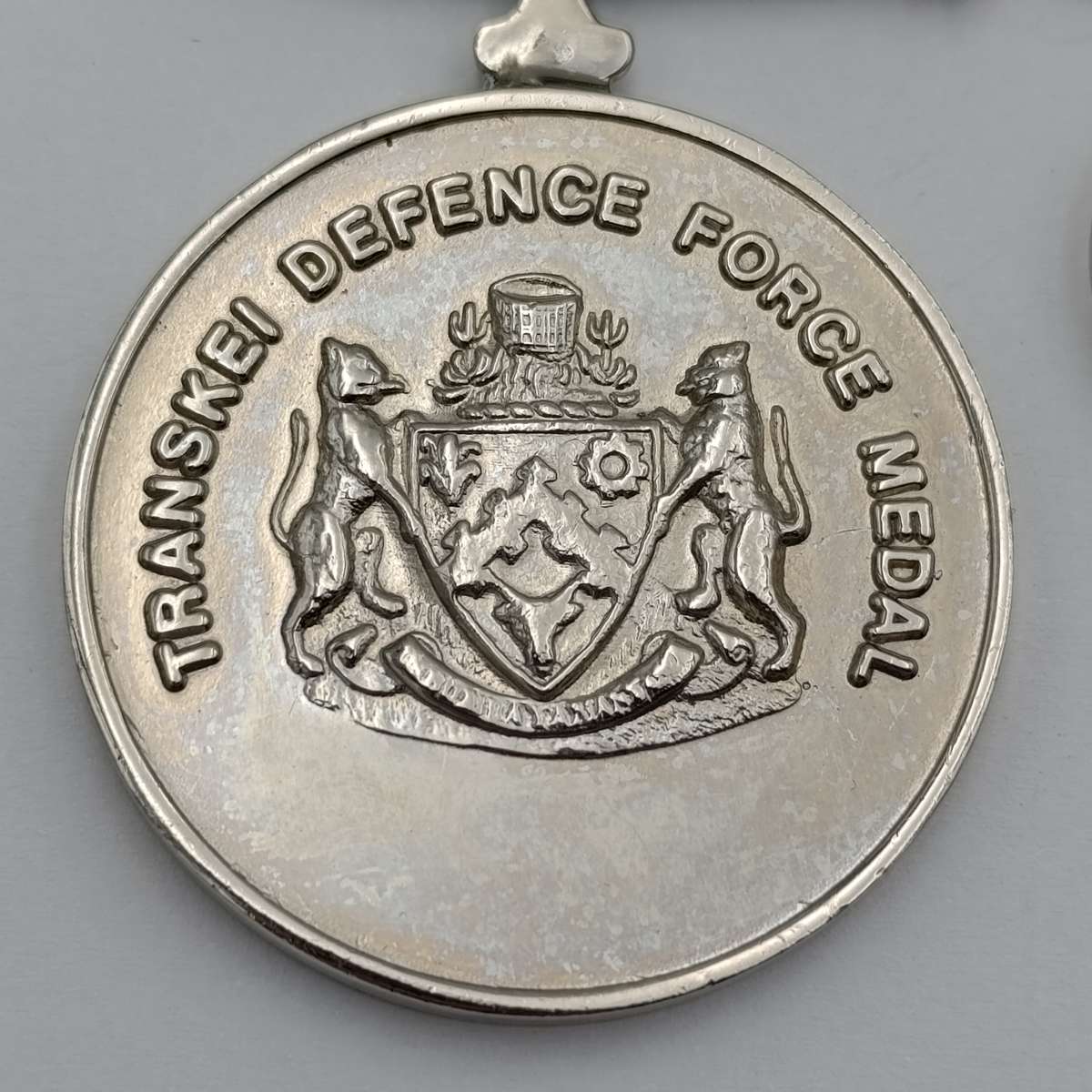 SADF Homelands Transkei Defence Force medal plus miniature - not numbered