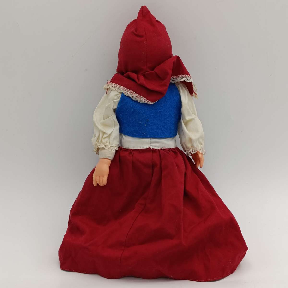 Vintage Litlle Red Riding hood and Wolf reversible doll