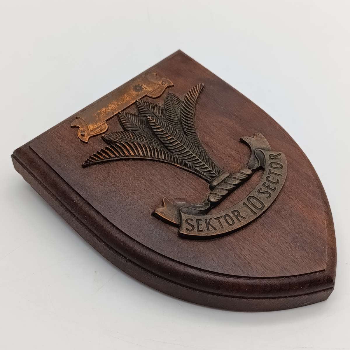 SADF - SWA sector 10 plaque