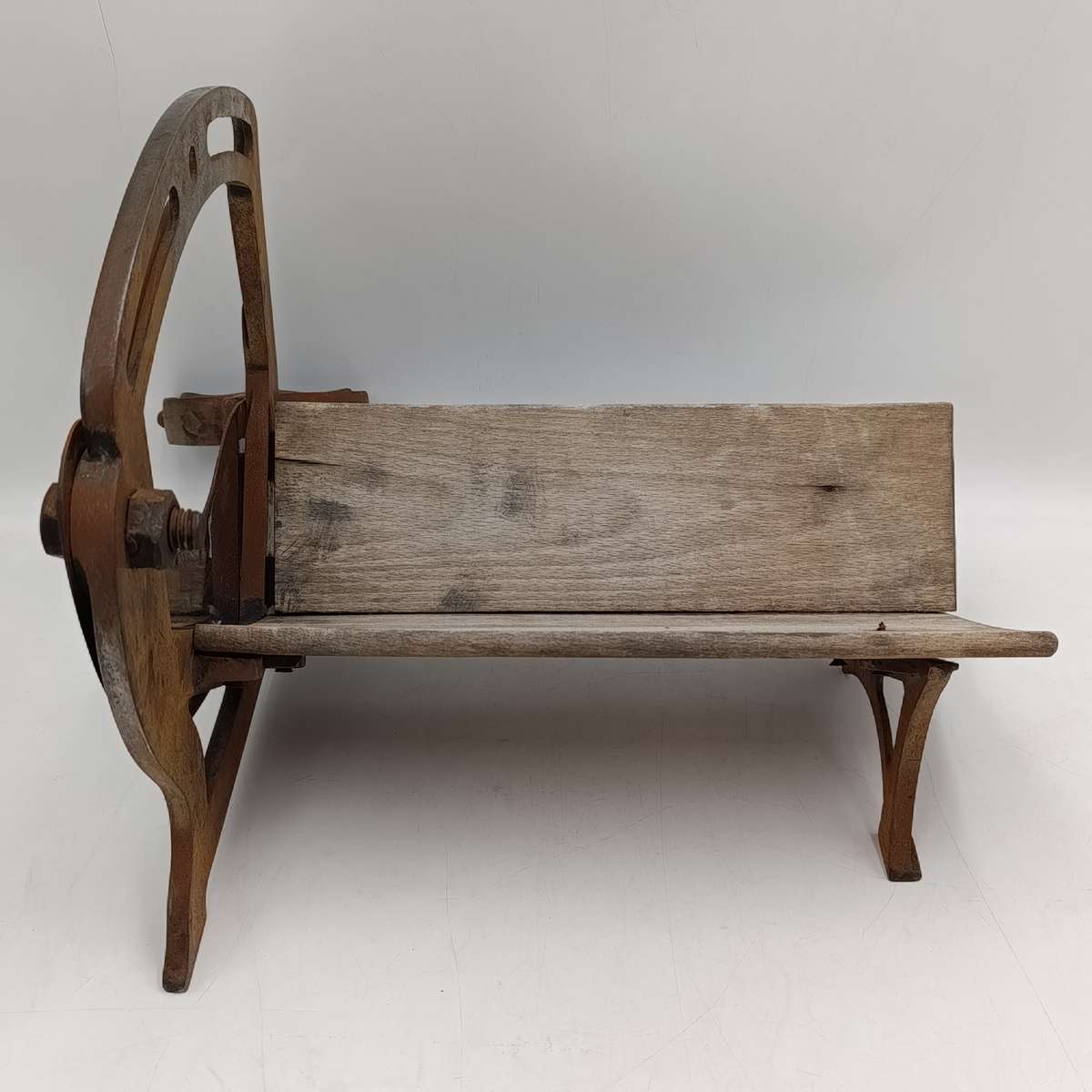 Antique French baquette bread slicer