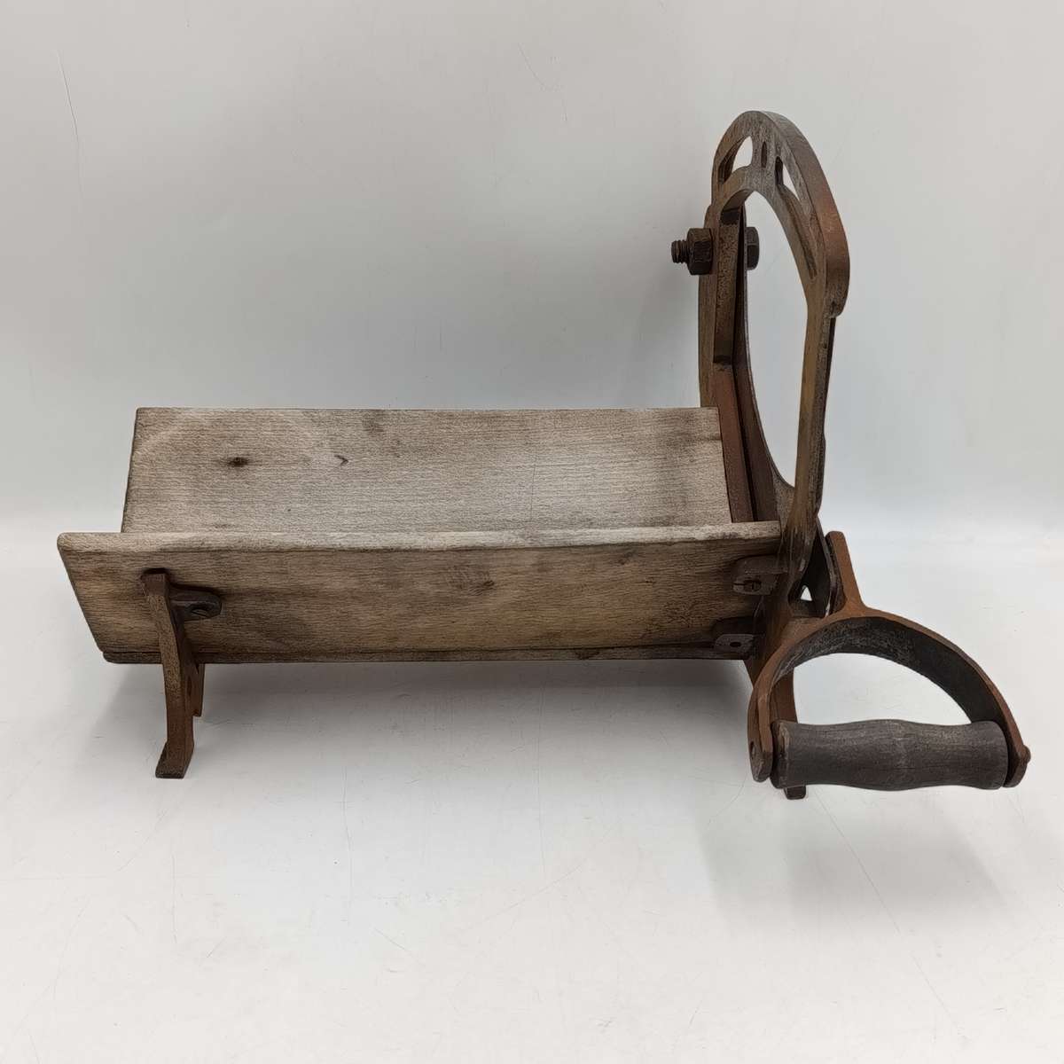 Antique French baquette bread slicer