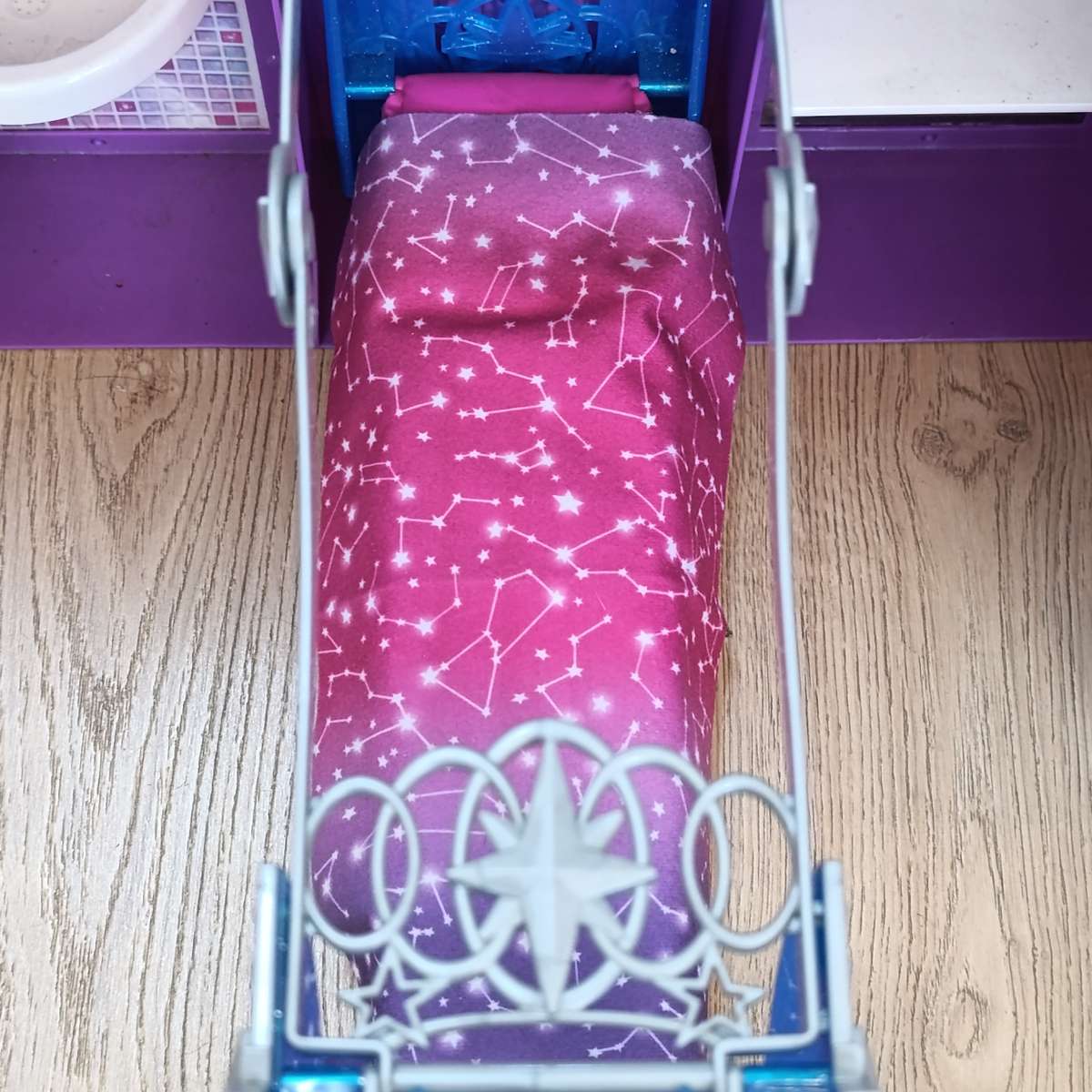 Barbie Star Light Adventure Galaxy Castle playset - some pieces missing - Including two Barbies