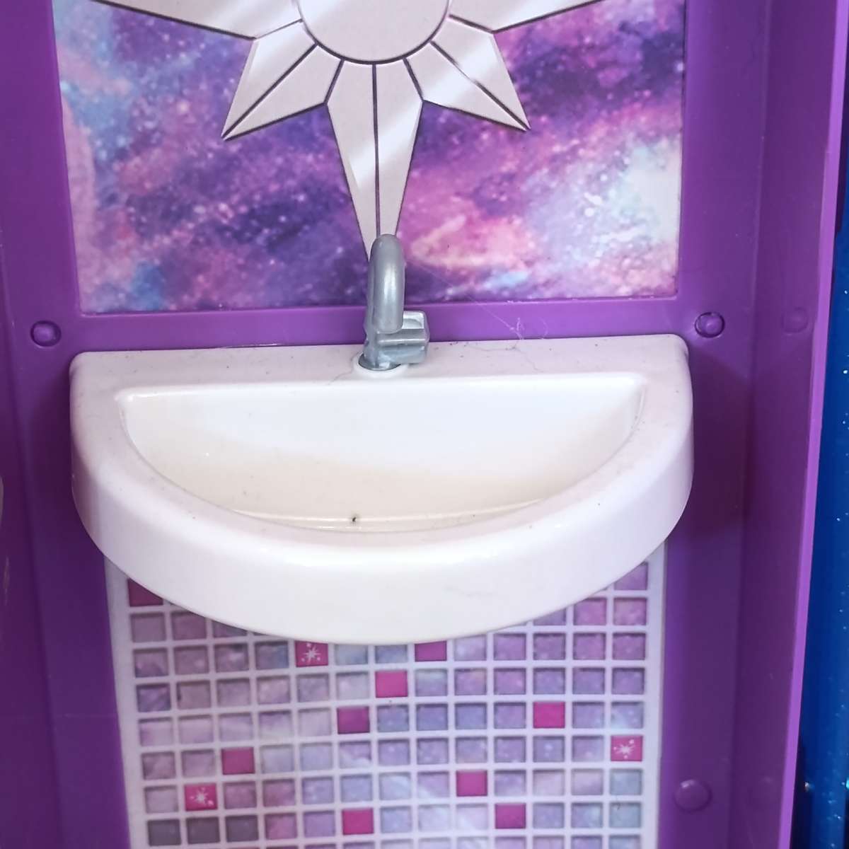 Barbie Star Light Adventure Galaxy Castle playset - some pieces missing - Including two Barbies