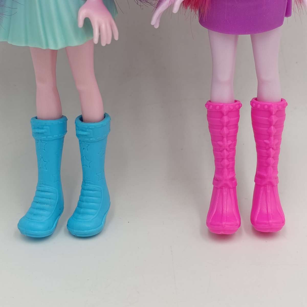Two dolls with full outfits