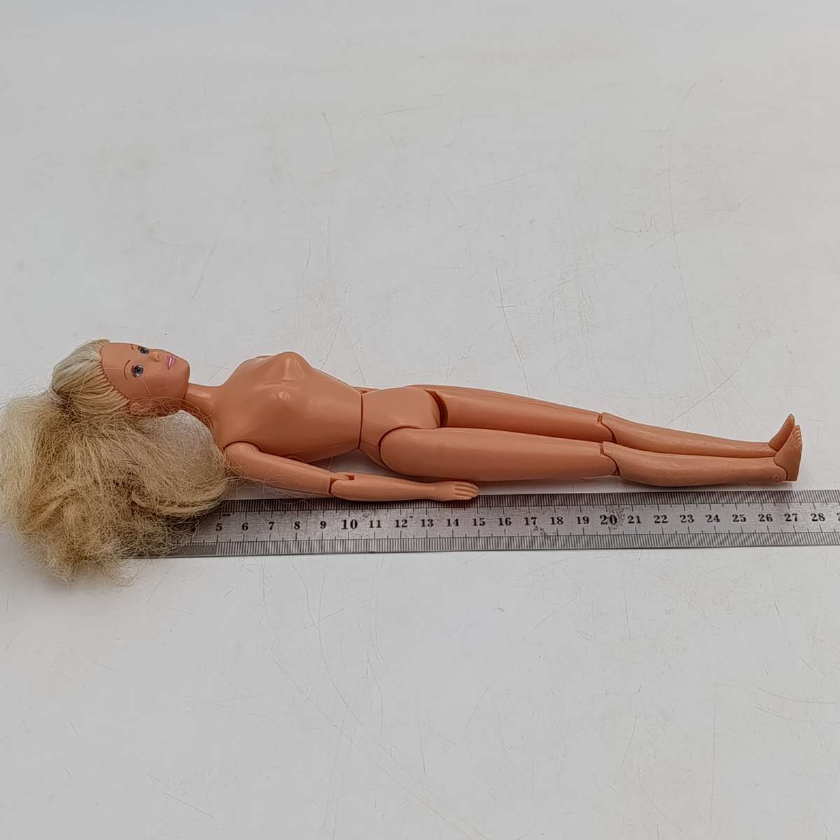 Two dolls with matted hair