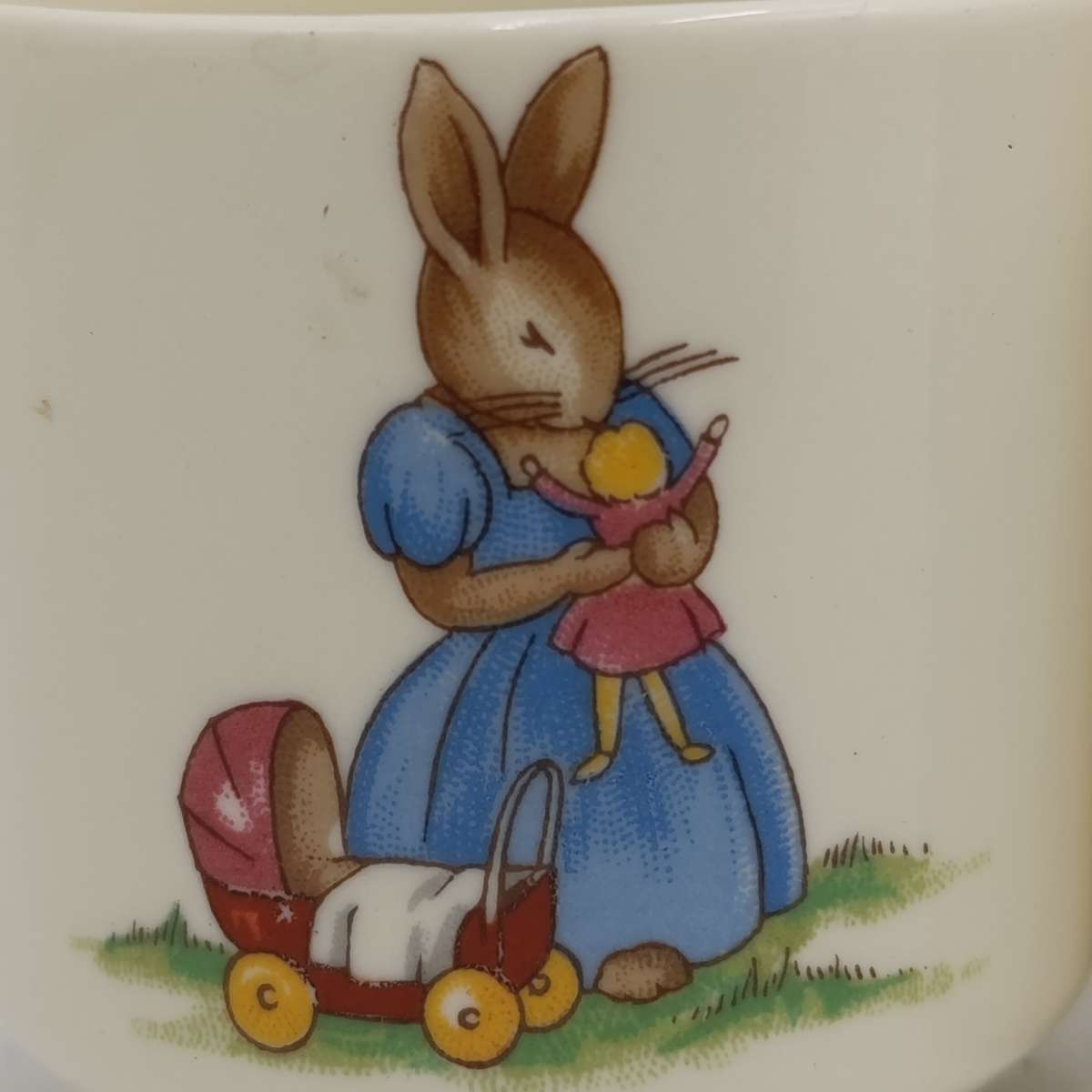 Set of Vintage Royal Doulton bunnykins egg cup holders