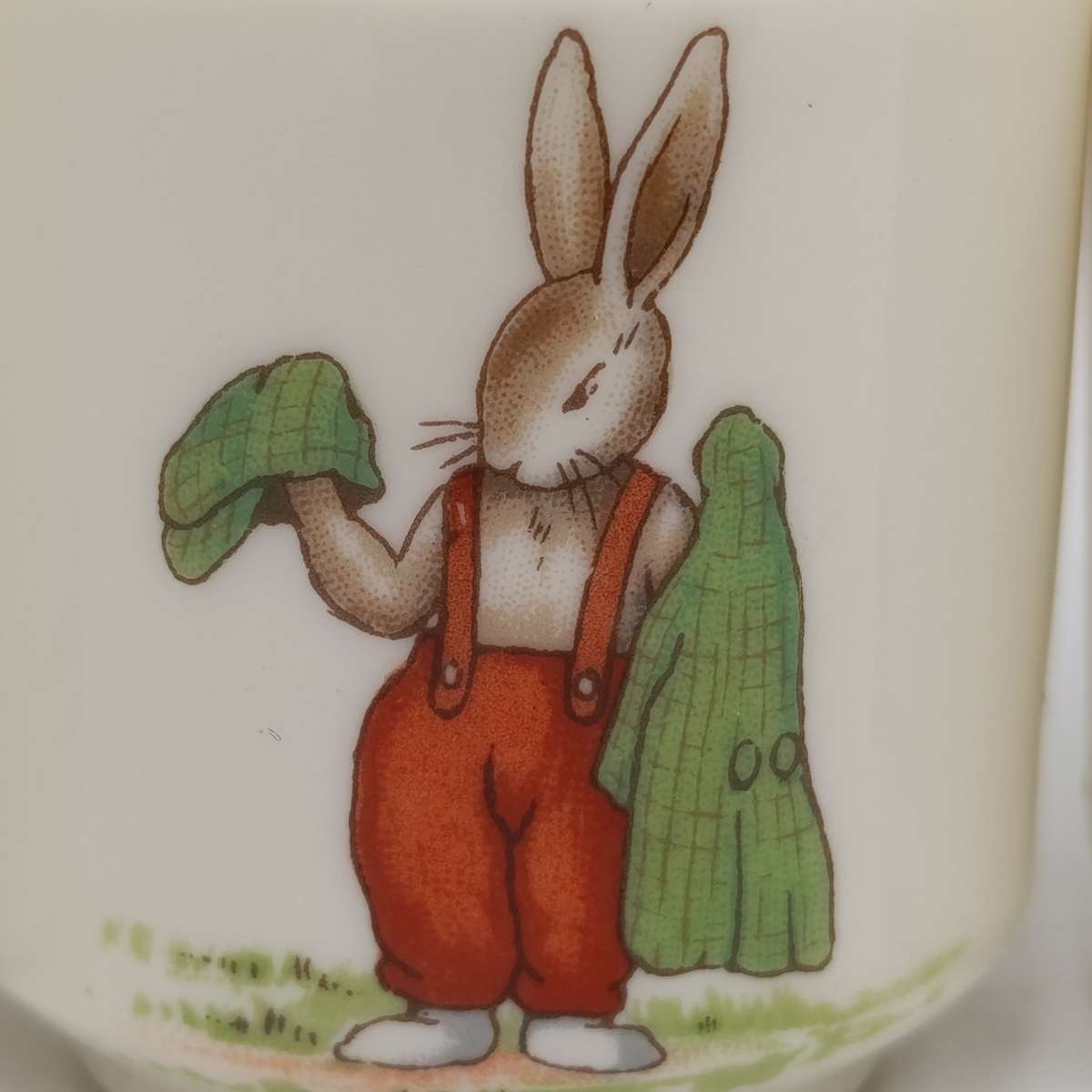 Set of Vintage Royal Doulton bunnykins egg cup holders