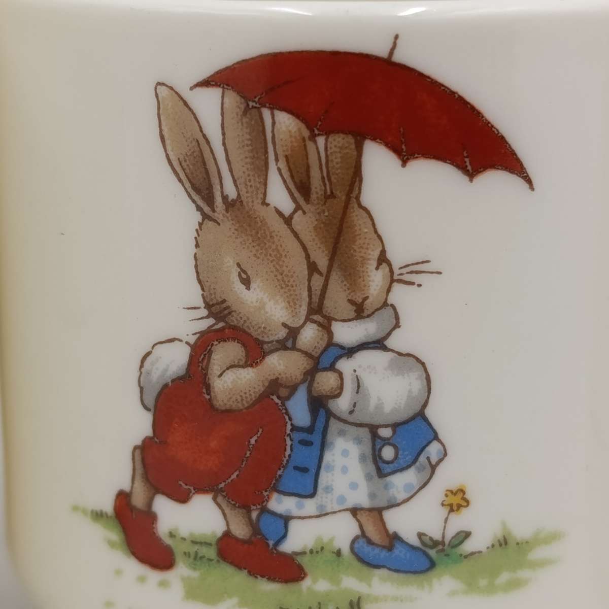 Set of Vintage Royal Doulton bunnykins egg cup holders