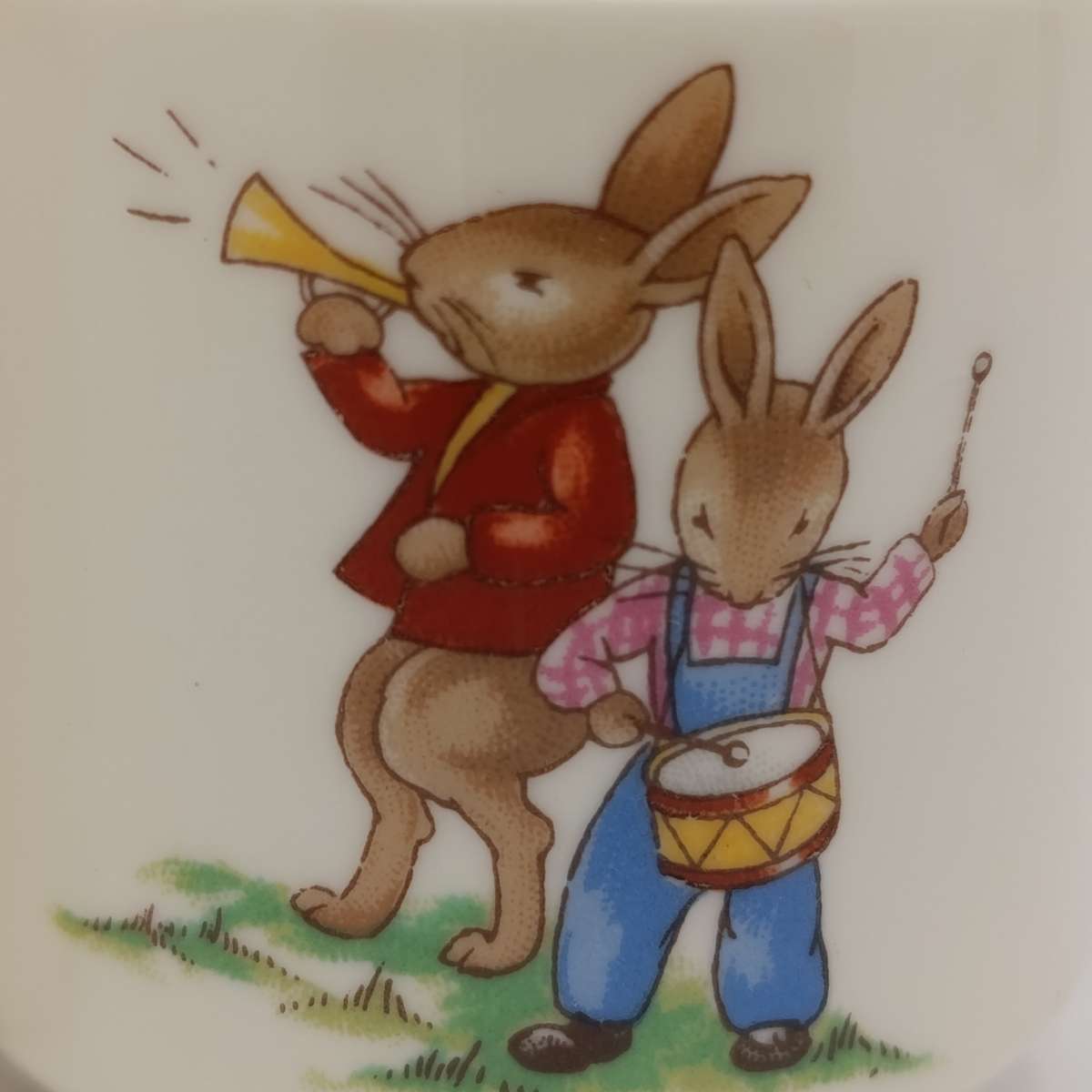 Set of Vintage Royal Doulton bunnykins egg cup holders