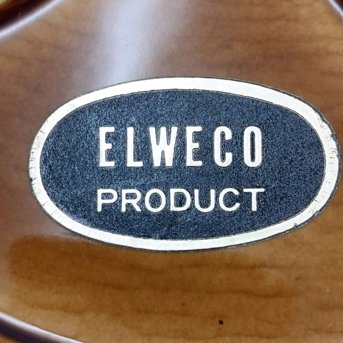 Vintage Elweco porcelain egg snack platter