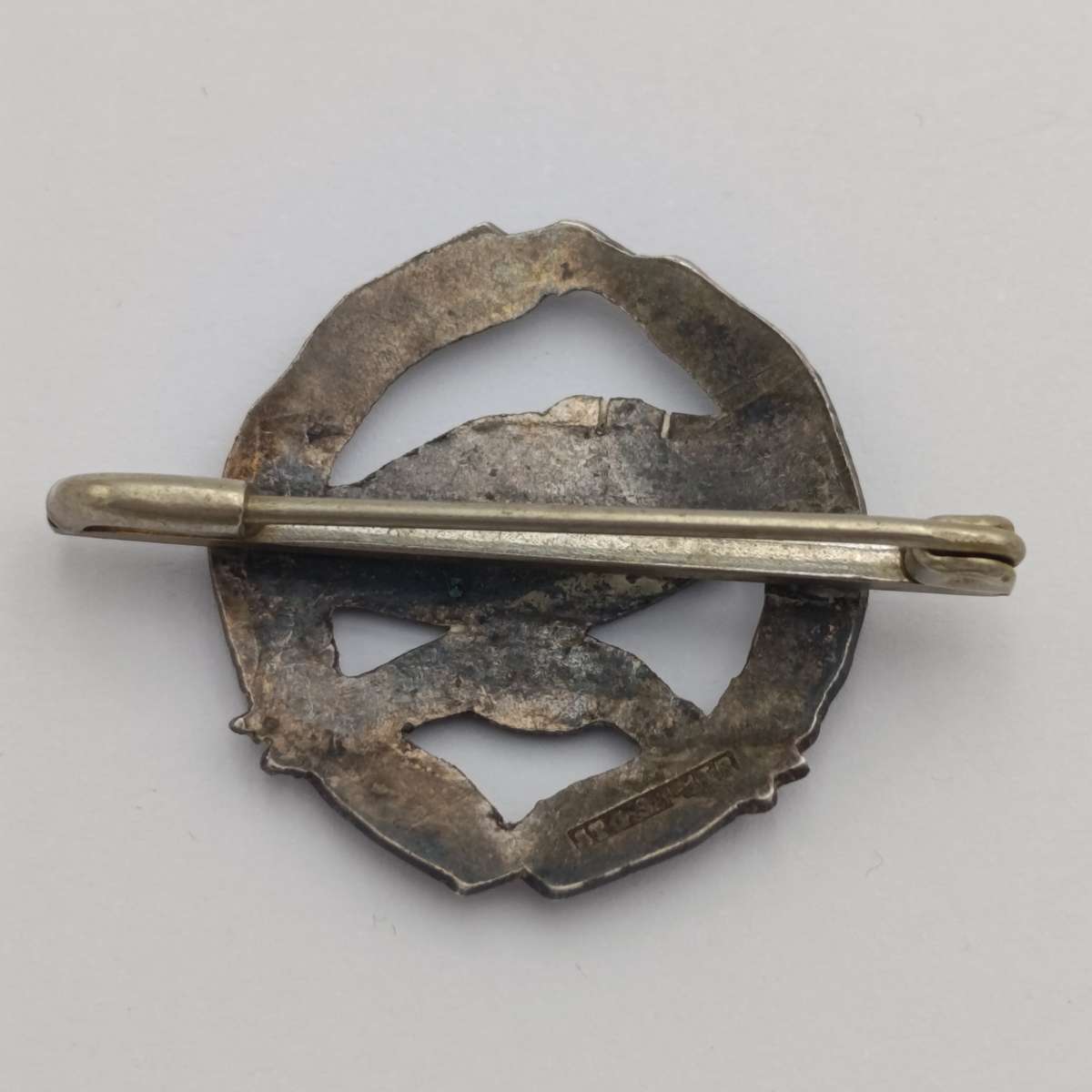 Sterling silver SA Tank Corps sweetheart badge
