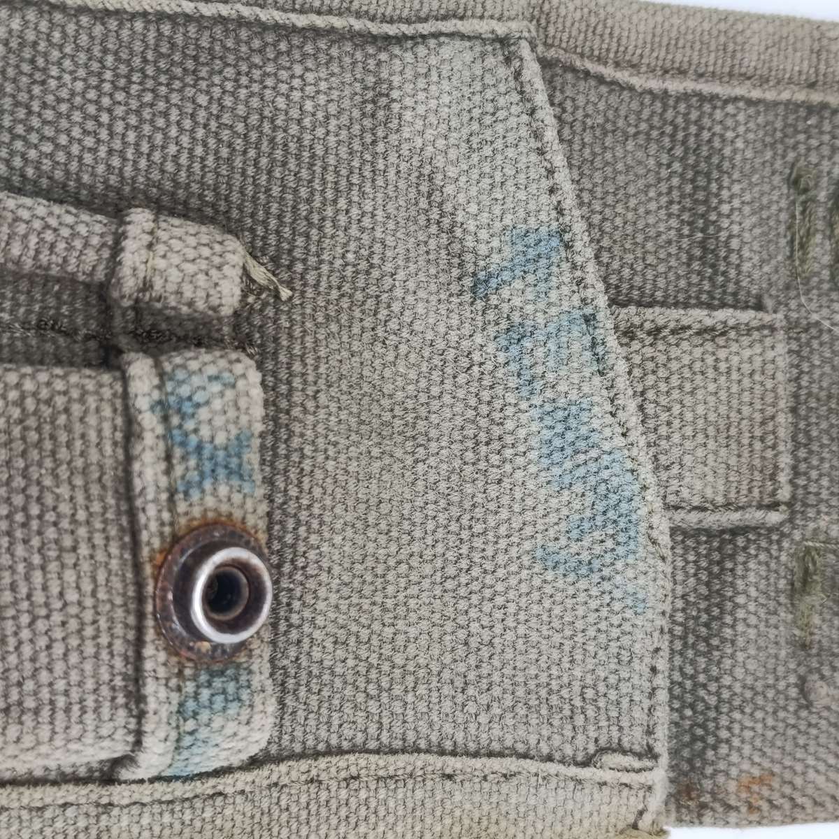 SADF webbing holster with ammo pouch