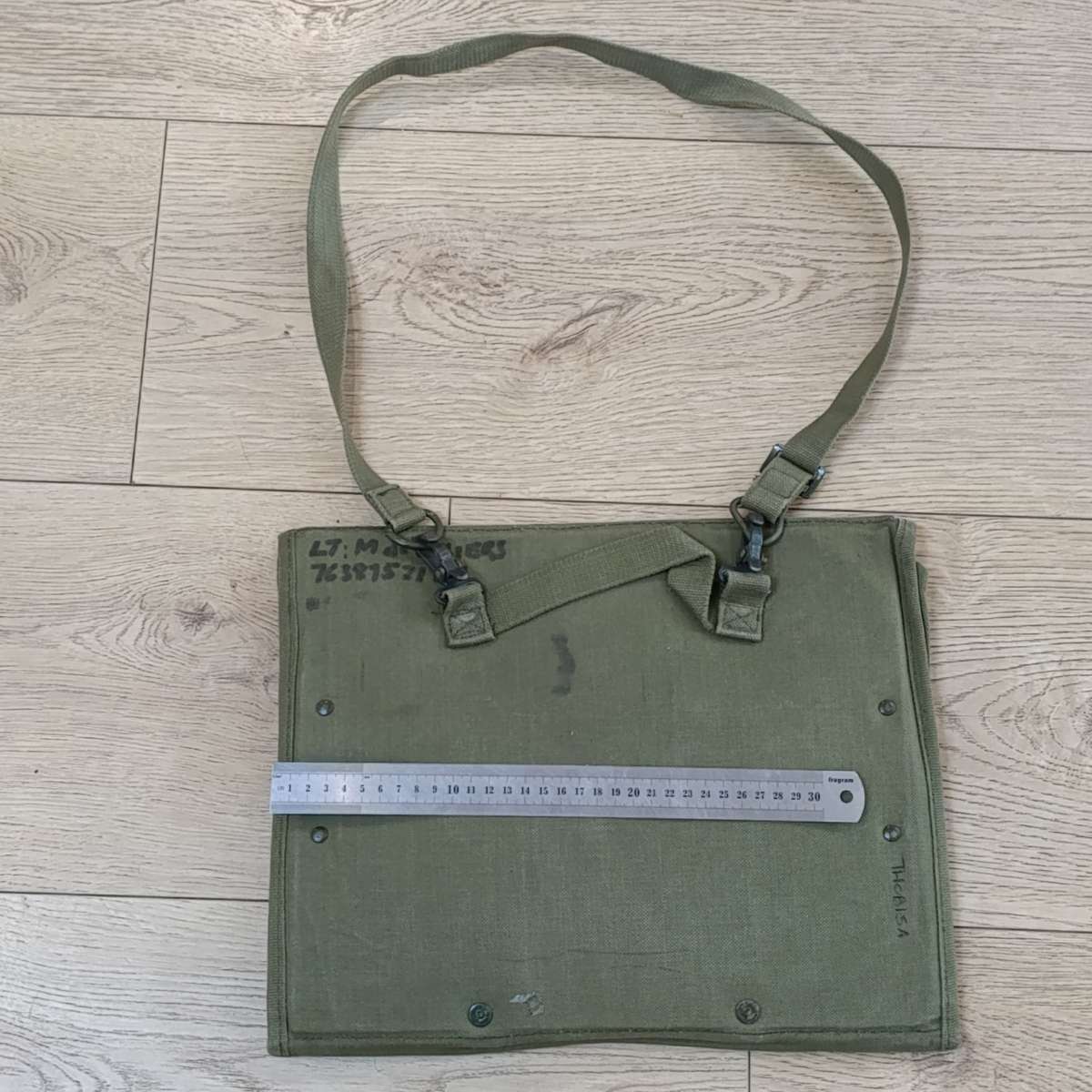 SADF officer's canvas map/document bag