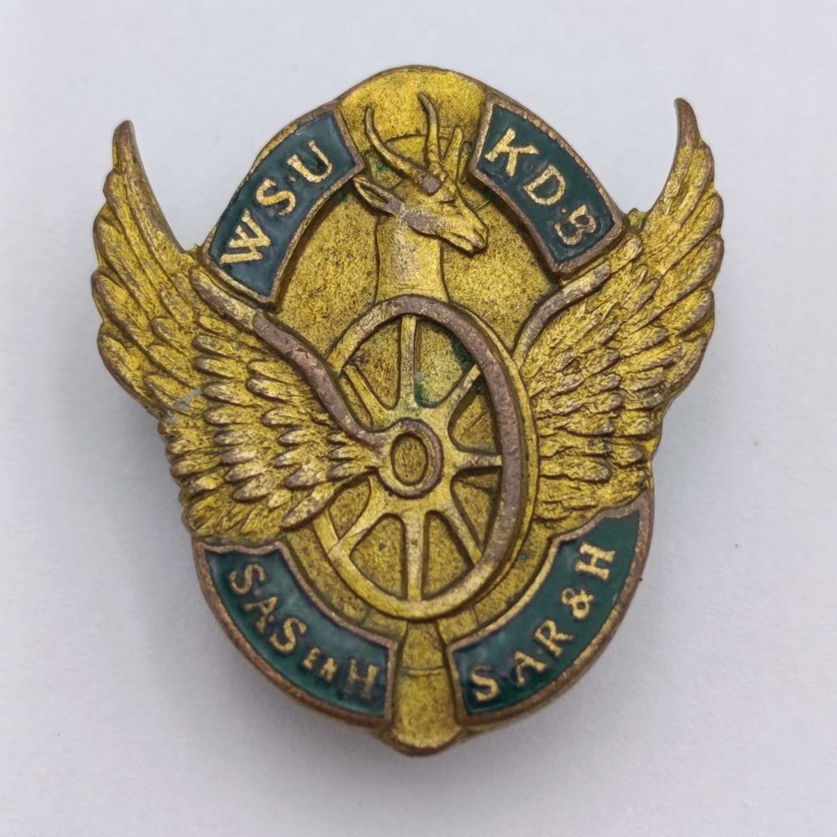 SA Railways and Harbour WSU - KDB button badge