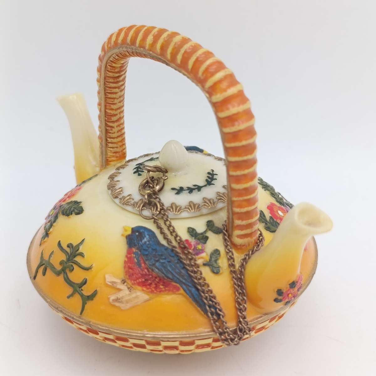 Nini miniature collectible resin teapot
