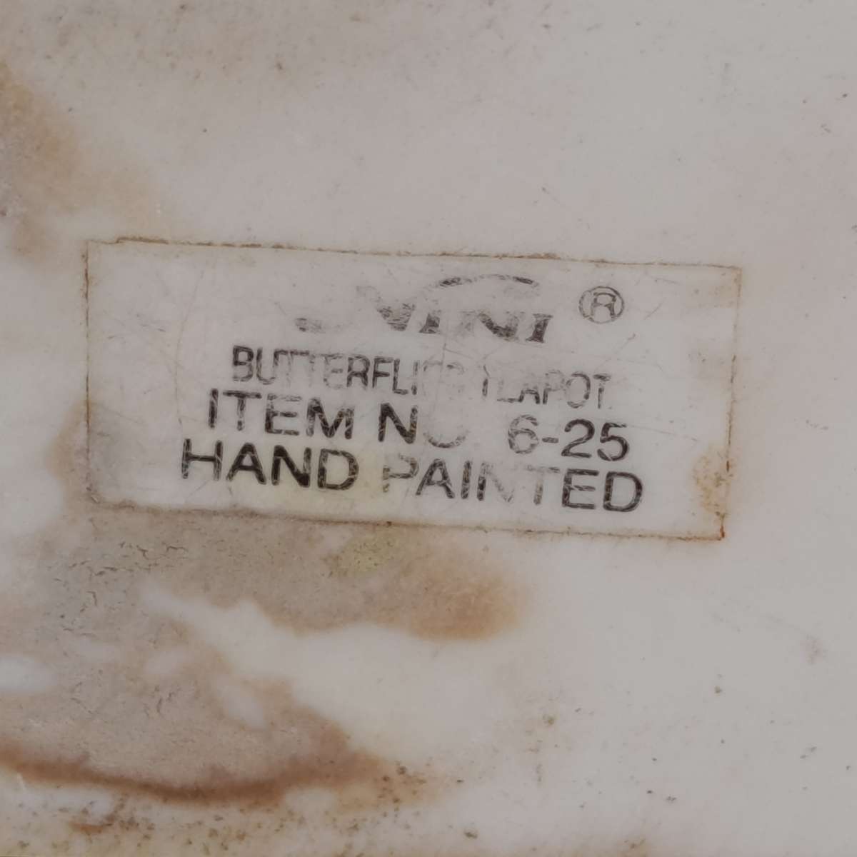 Nini Miniature collectible resin teapot