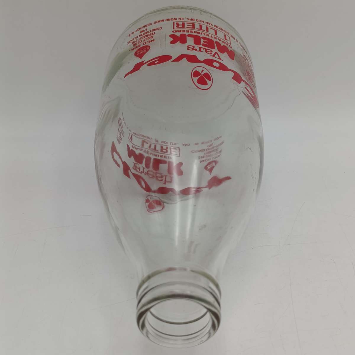 Vintage Clover Milk 1 Liter glass bottle