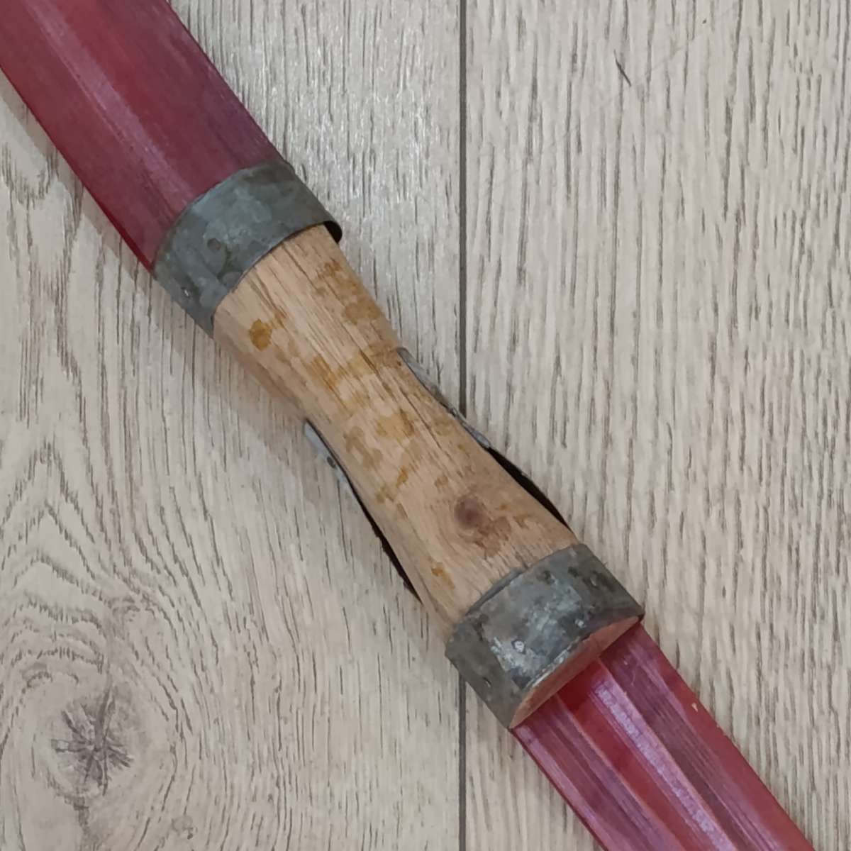 Handmade bow and arrows in quiver - possibly from Guinea