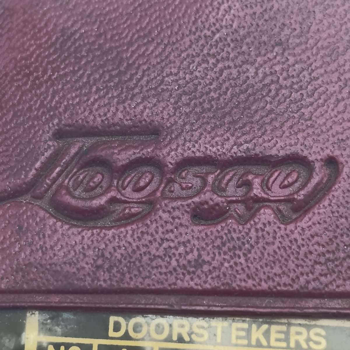 Vintage Doorstekers Loosco punch set