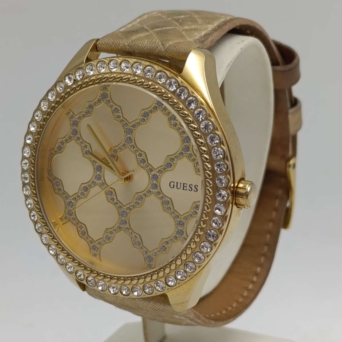 Guess Sparkling Impression Ladies Quartz Watch - Working