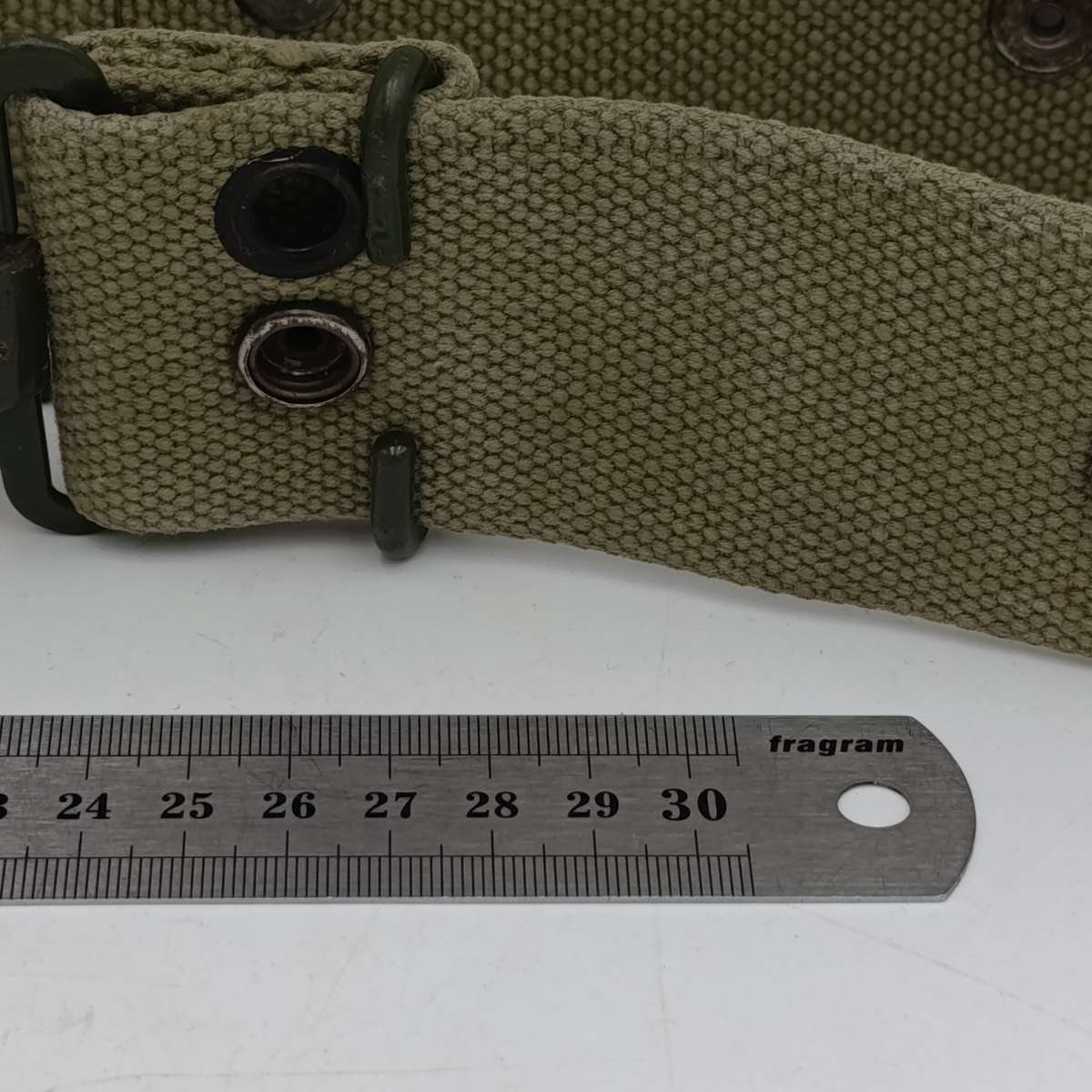 SA Police/Koevoet green webbing belt