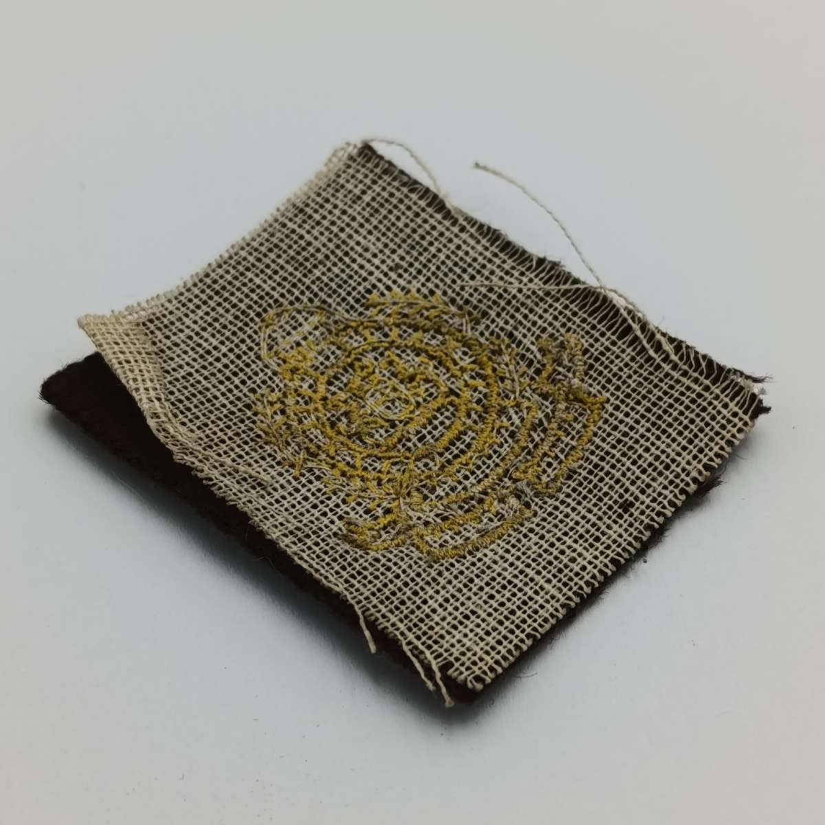 SA Railway Police field dress cap badge