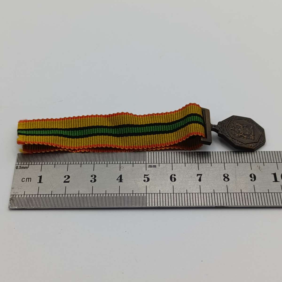 SA Railway Police miniature faithful service medal