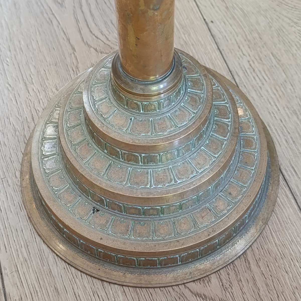Vintage Solid brass gentleman's club smoking Station - weighs 17.5kg