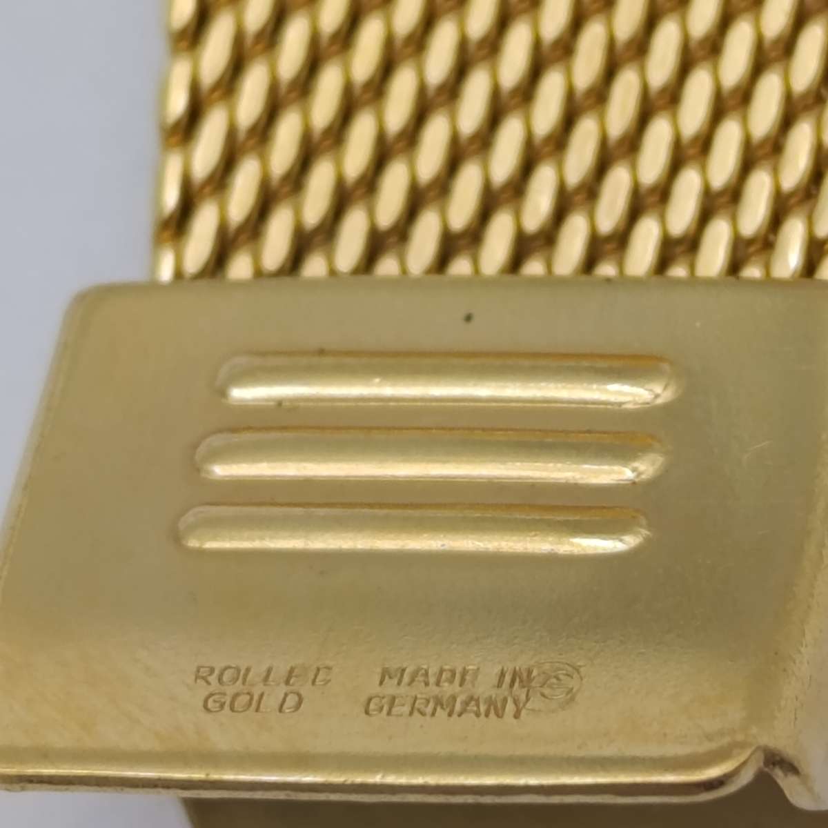 Vintage Seiko 7123-7090 Quartz gold colour men's watch with day/date - working