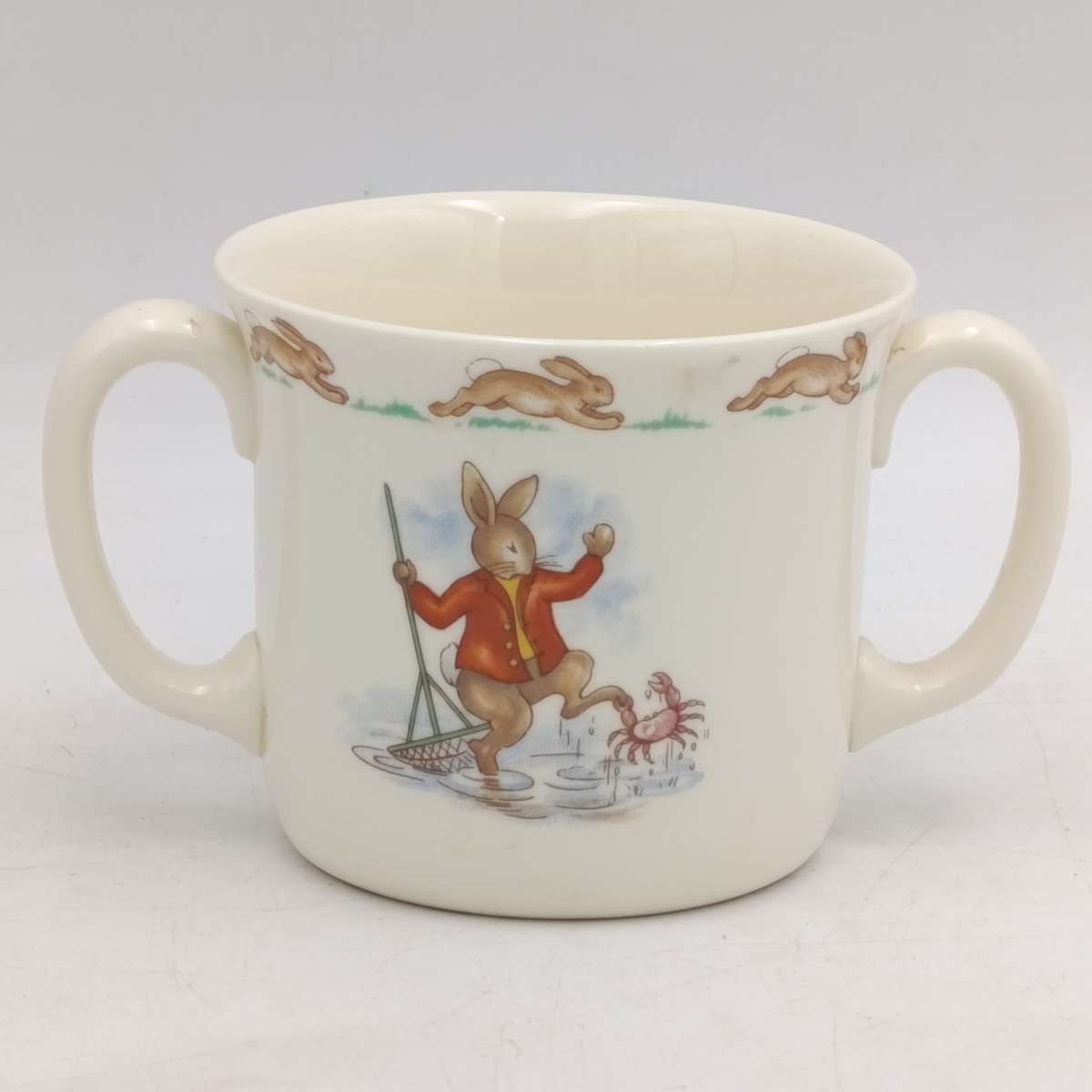 Vintage Royal Doulton Bunnykins two handle mug