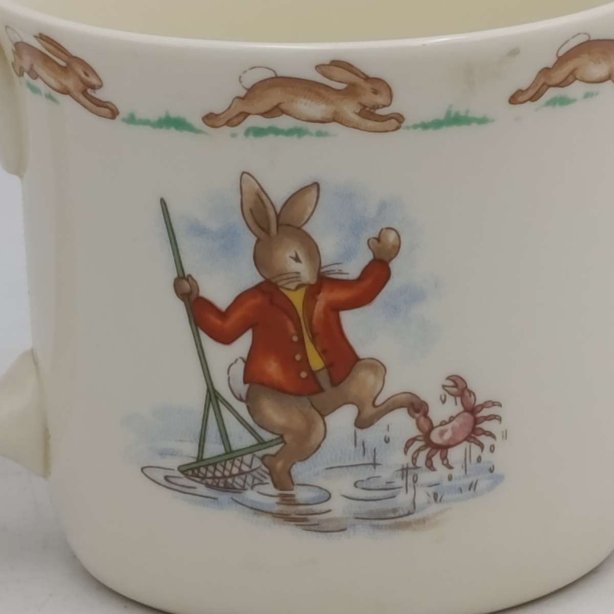 Vintage Royal Doulton Bunnykins two handle mug