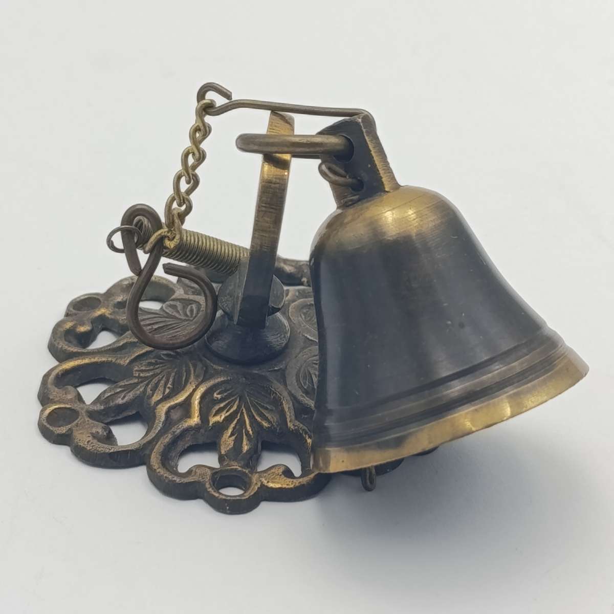 Vintage brass door bell