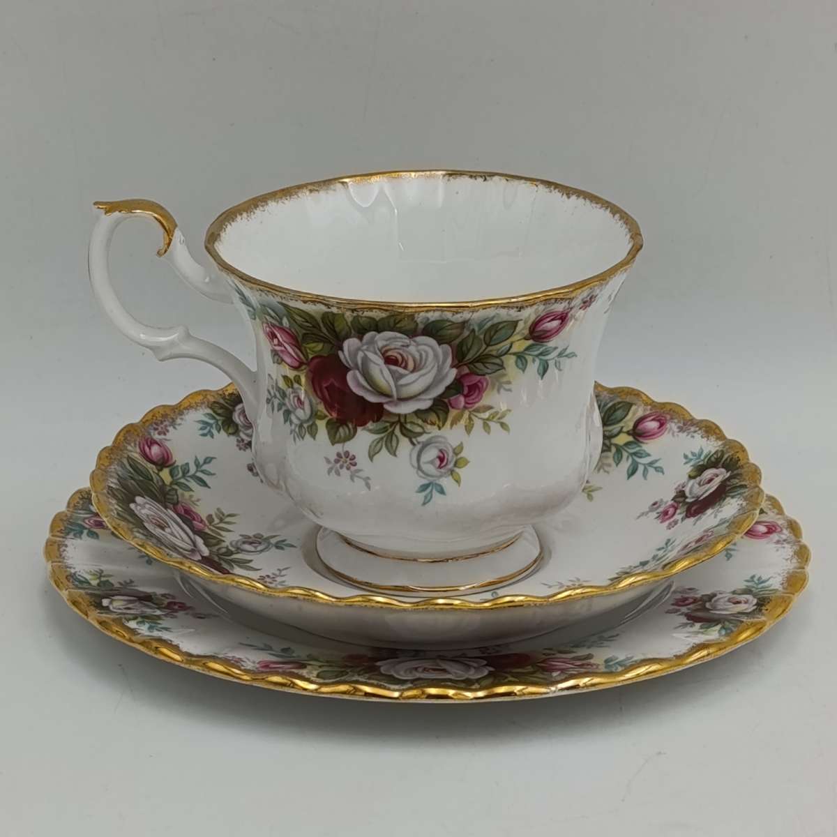 Vintage Royal Albert Celebration porcelain trio
