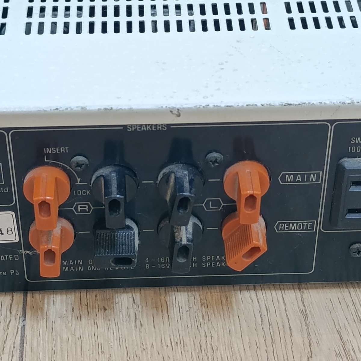 Technics SU-V3 stereo integrated DC amplifier