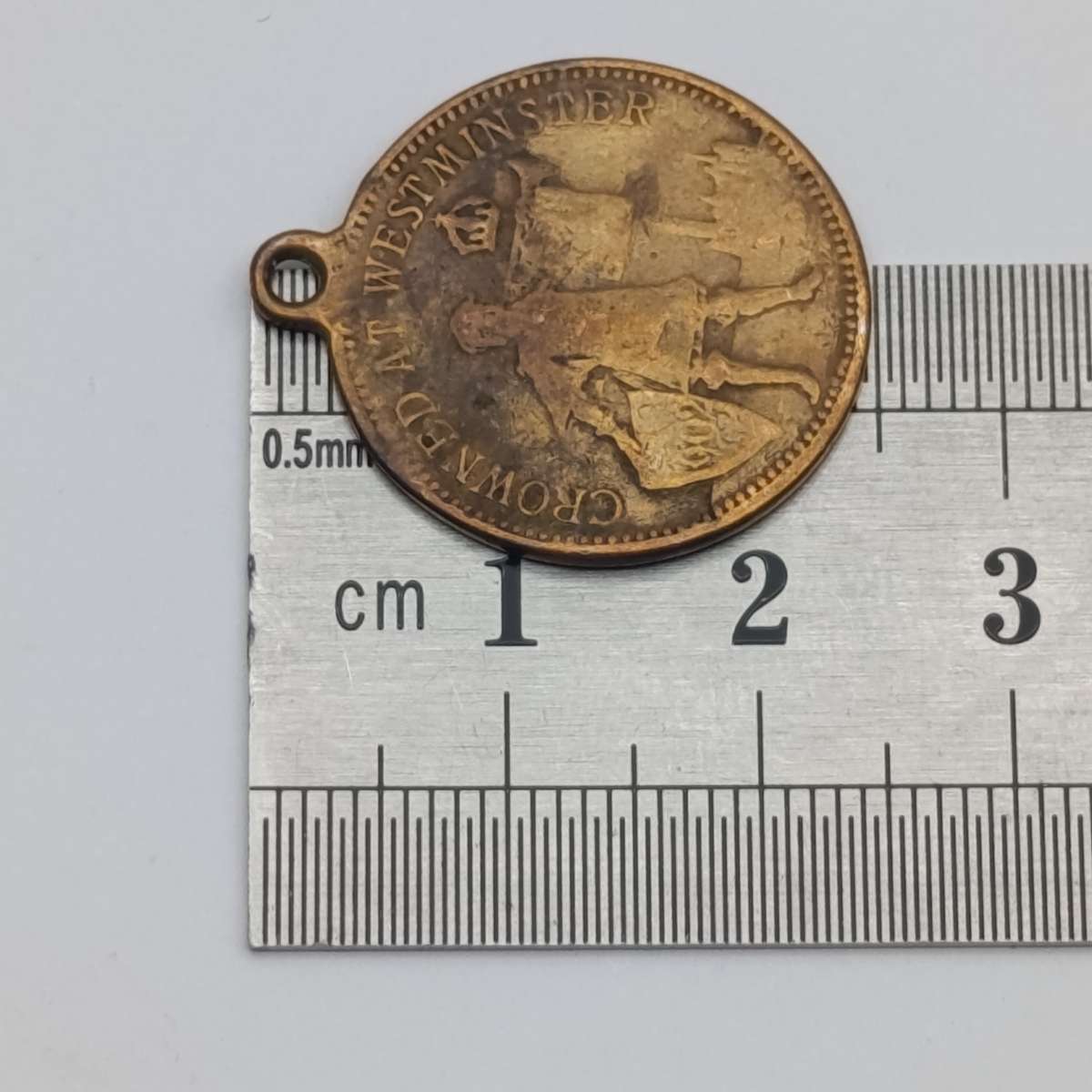 1902 Crowning of Edward 7 medallion