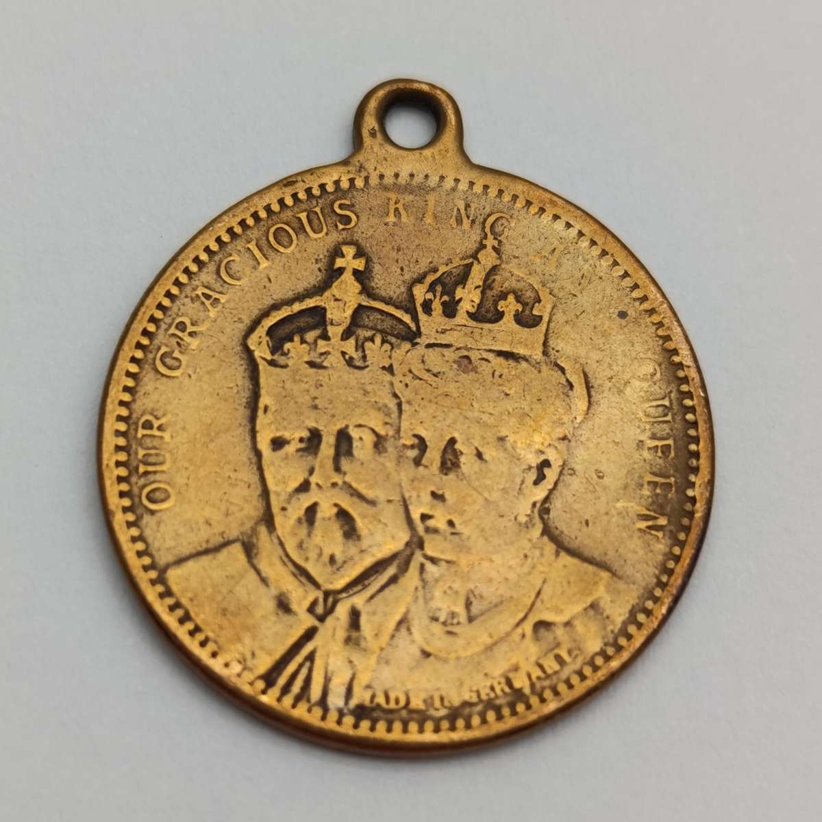 1902 Crowning of Edward 7 medallion