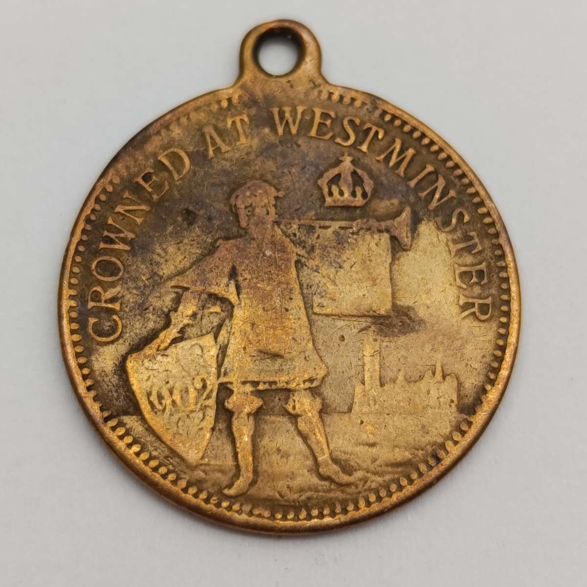 1902 Crowning of Edward 7 medallion