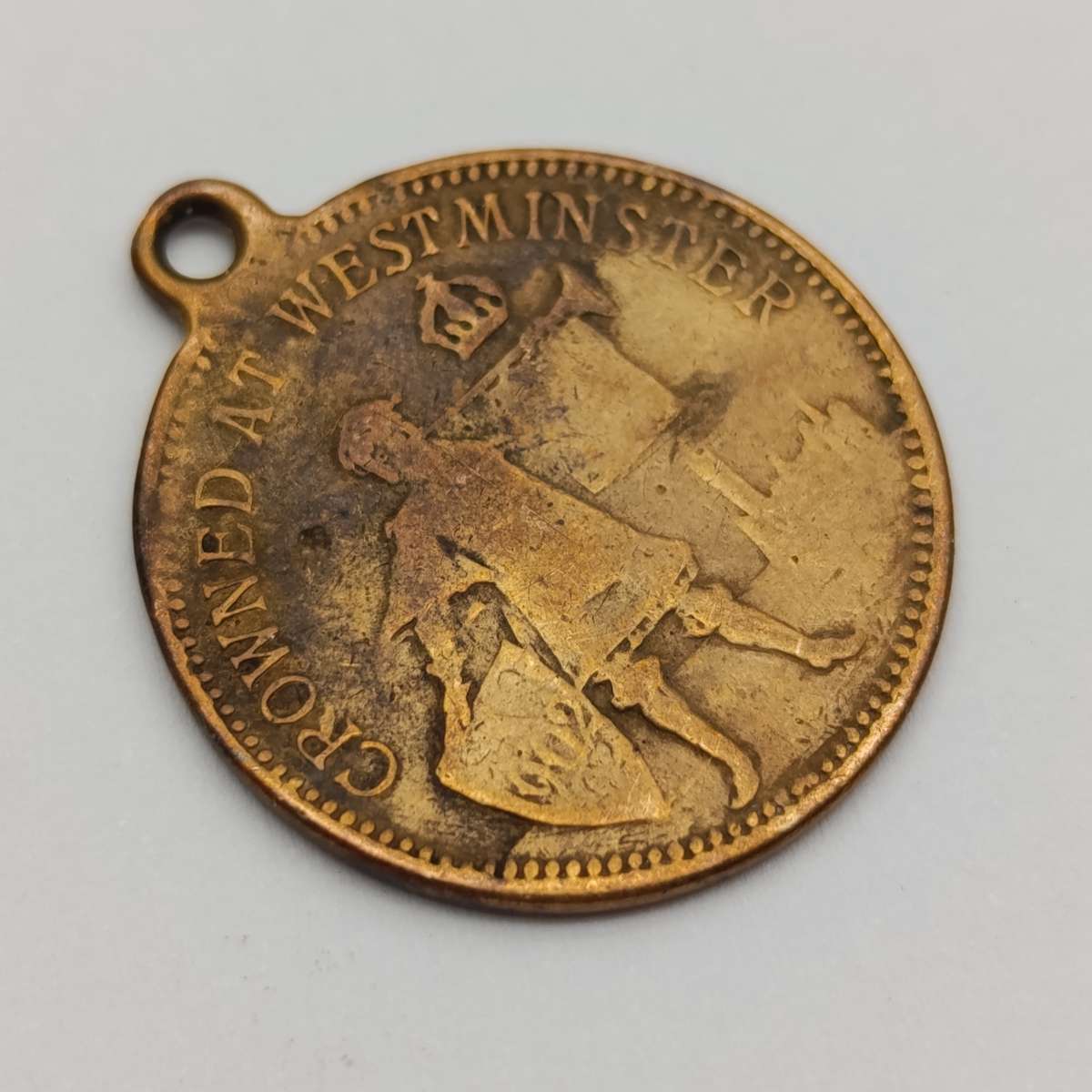 1902 Crowning of Edward 7 medallion
