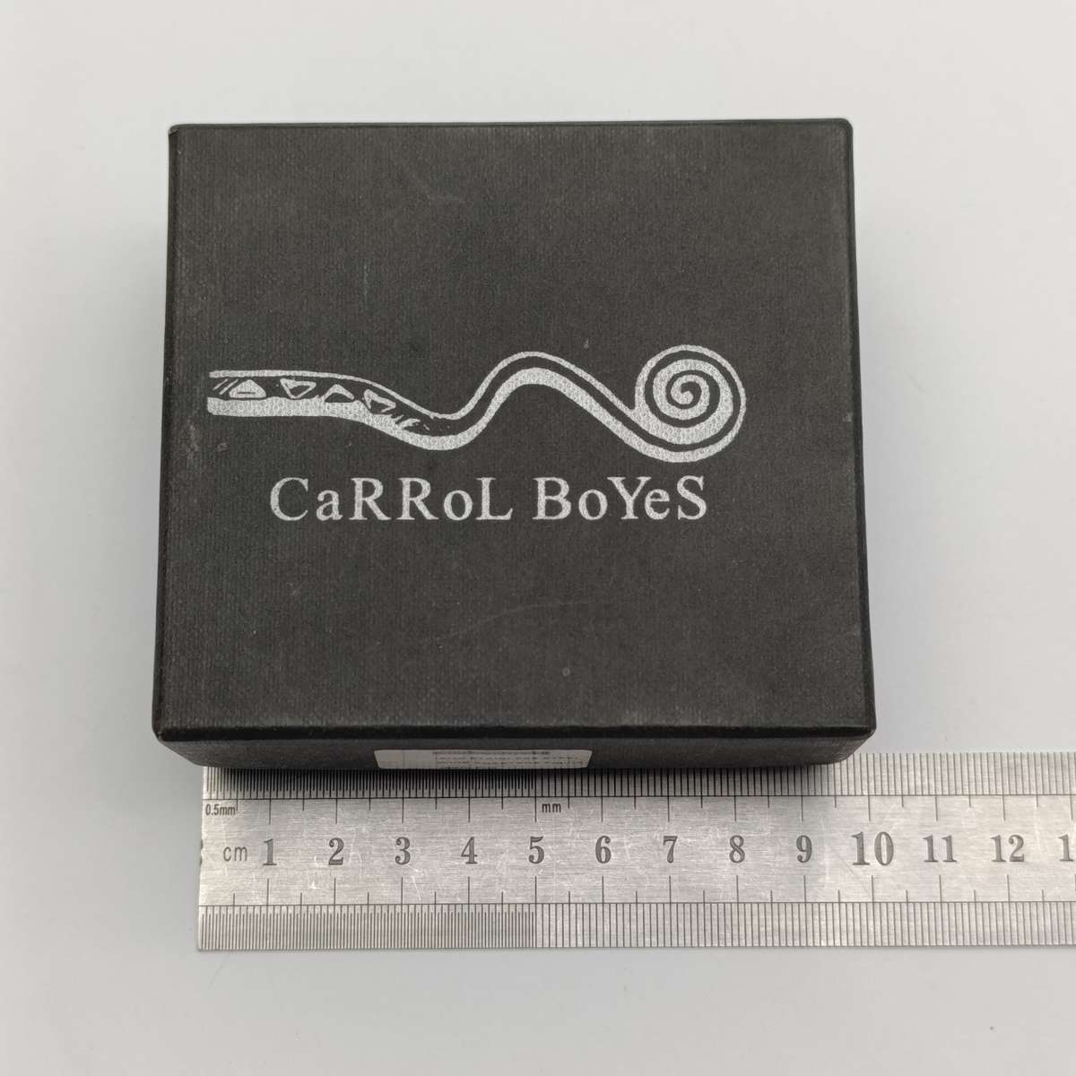 Set of 6 Carrol Boyes stainless steel wine coasters - in original box