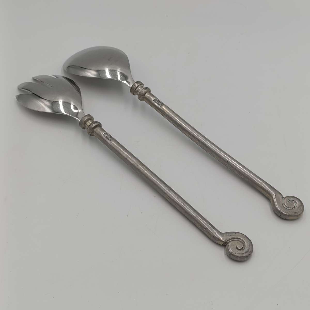 Set of 2 Carrol Boyes salad utensils