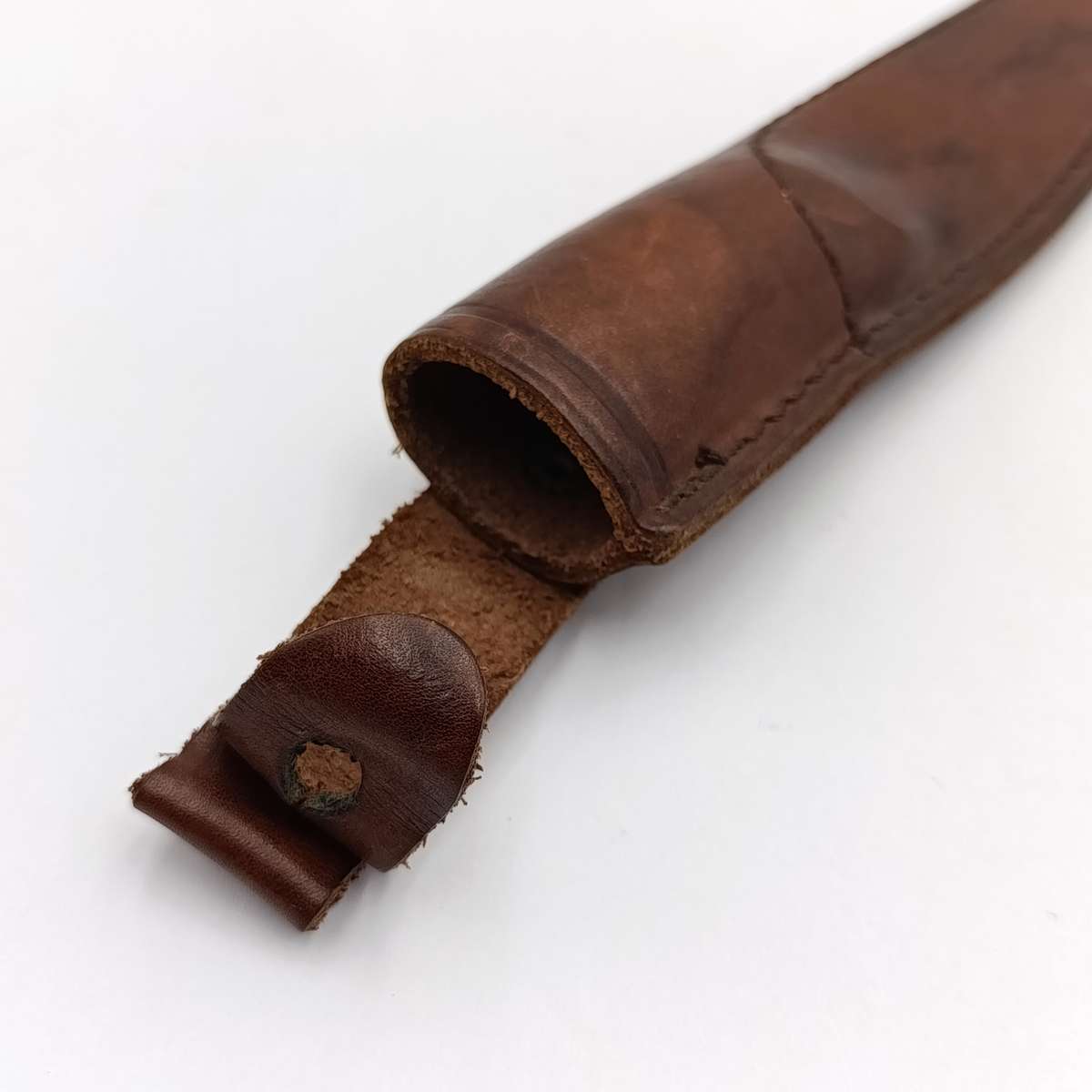 Original Helle Norway fixed blade knife with leather sheath