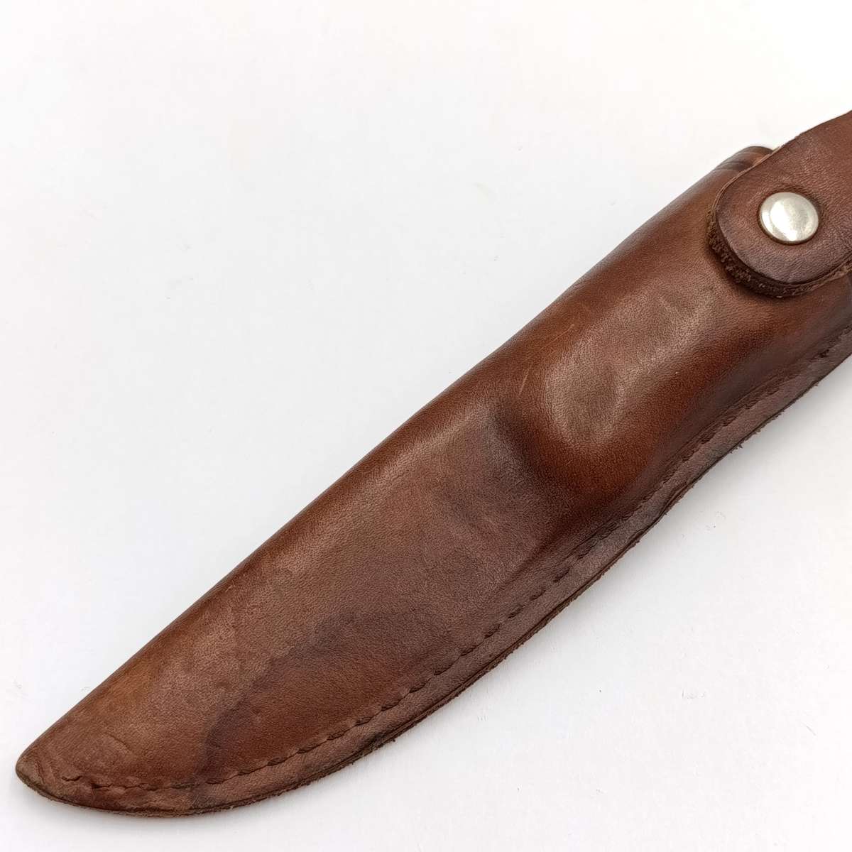 Original Helle Norway fixed blade knife with leather sheath